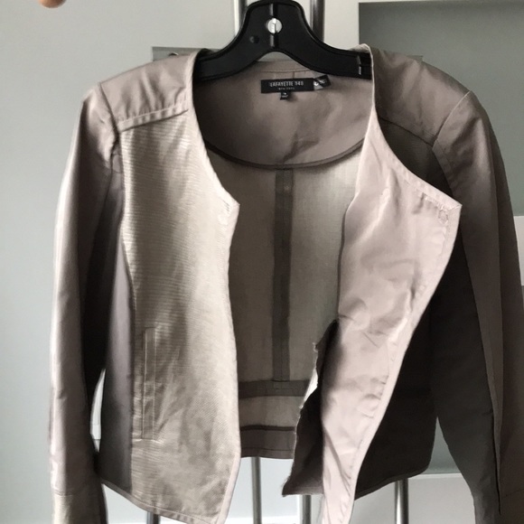 Lafayette cropped summer jacket size 8 - Picture 4 of 11